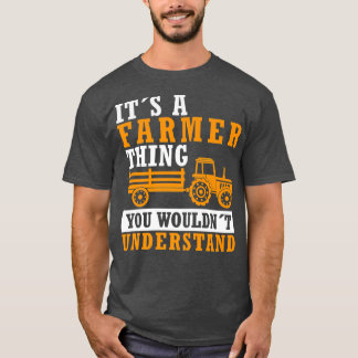 Camiseta Es Una Cosa Agrícola Diciendo Ráncher F