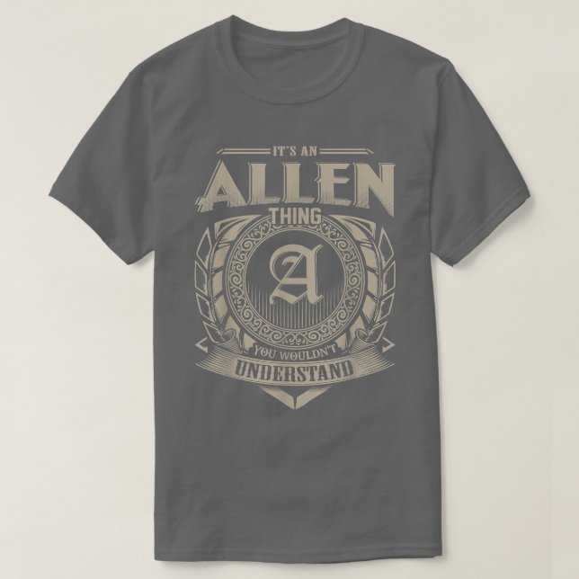 Camiseta Es Una Cosa ALETA Que No Entiendes A Name Vin (Diseño del anverso)