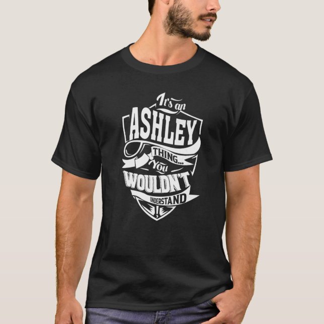Camiseta Es una cosa Ashley (Anverso)