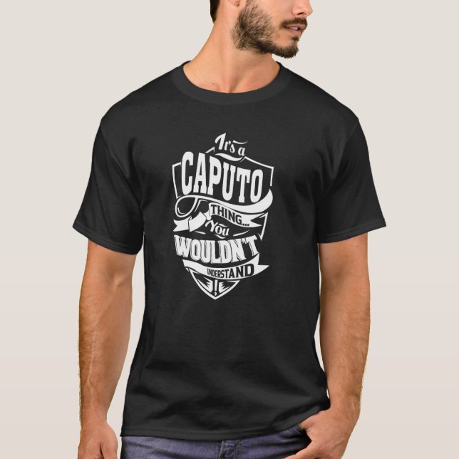 Camiseta Es una cosa CAPUTO (Anverso)