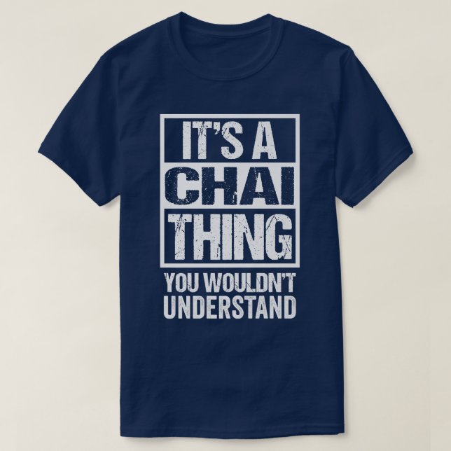 Camiseta Es Una Cosa Chai Que No Entiendes A Mil Indio (Diseño del anverso)