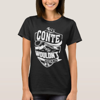 Camiseta Es una cosa CONTE
