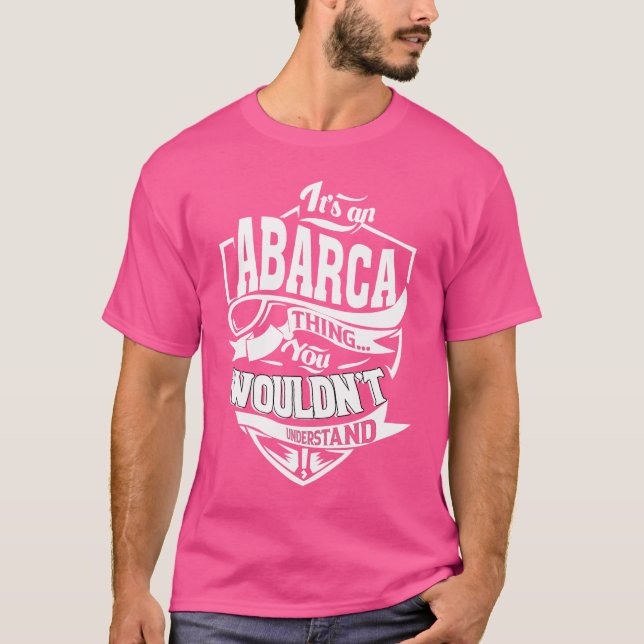 Camiseta Es una cosa de ABARCA (Anverso)