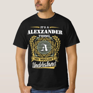 Camiseta Es una cosa de ALEXZANDER que no entenderías