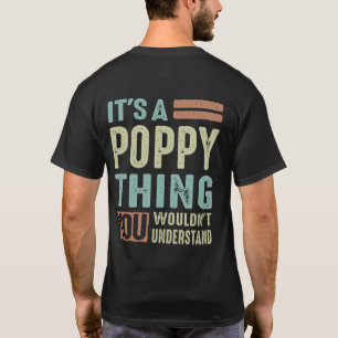 Camiseta Es una cosa de amapola
