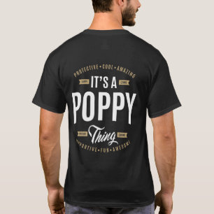Camiseta Es una cosa de amapola