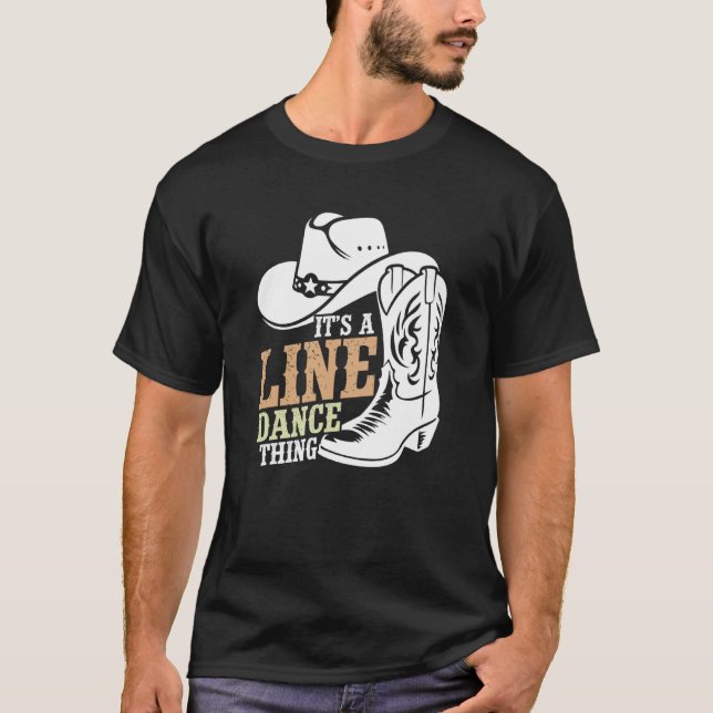 Camiseta Es una cosa de baile en línea Bailarín de línea Ba (Anverso)
