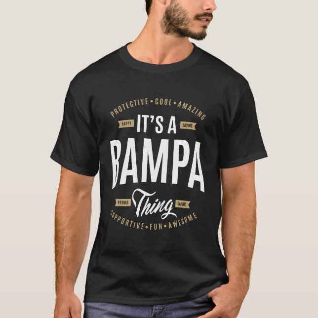Camiseta Es una cosa de Bampa (Anverso)
