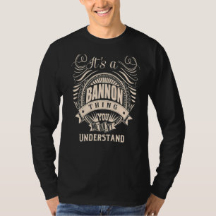 Camiseta Es una cosa de BANNON