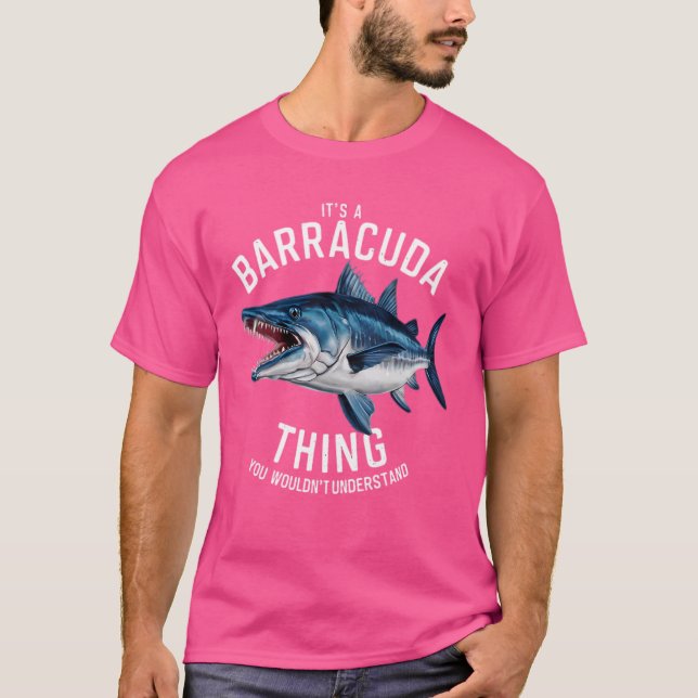 Camiseta Es una Cosa de Barracuda que No Entenderías (Anverso)