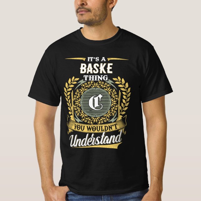 Camiseta Es una Cosa de BASKE que No Entenderías (Anverso)
