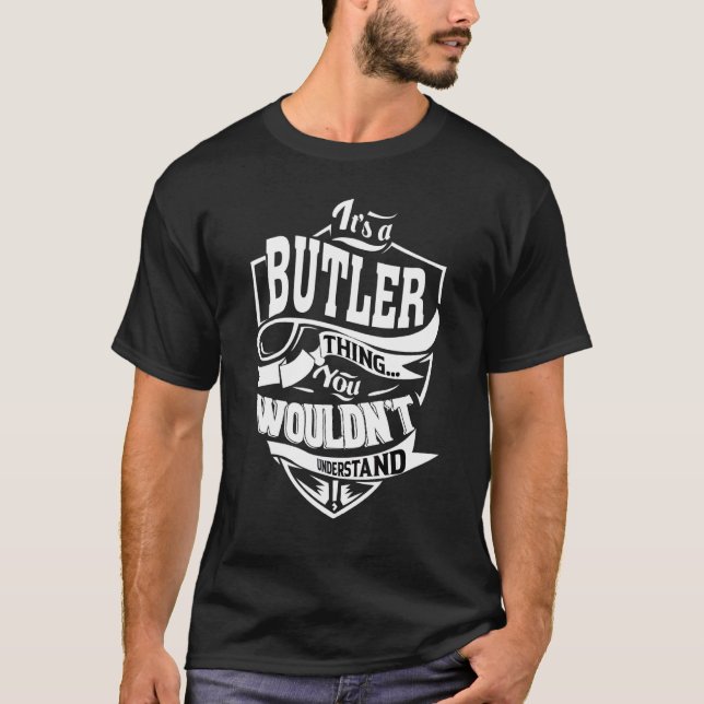 Camiseta Es una cosa de Butler (Anverso)