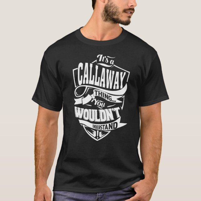 Camiseta Es una cosa de CALLAWAY (Anverso)