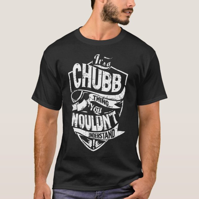 Camiseta Es una cosa de CHUBB (Anverso)