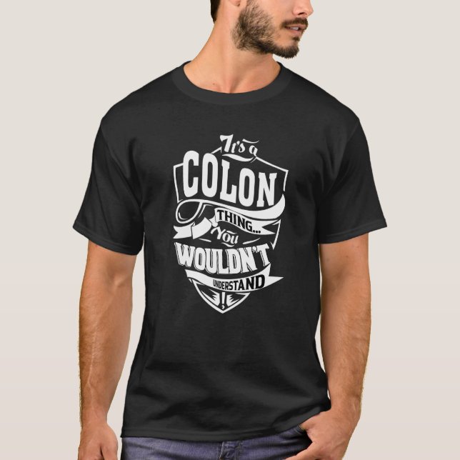 Camiseta Es una cosa de colon (Anverso)