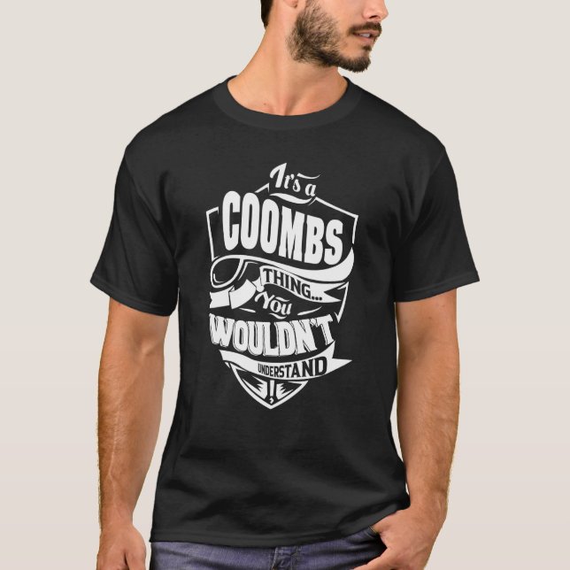 Camiseta Es una cosa de COOMBS (Anverso)