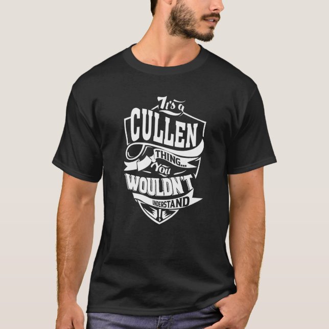 Camiseta Es Una Cosa De Cullen (Anverso)