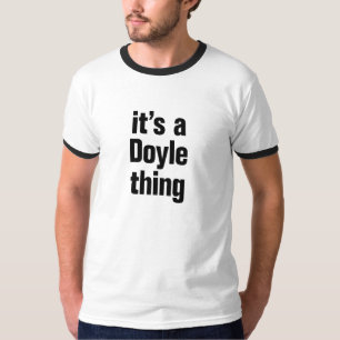 Camiseta es una cosa de doyle