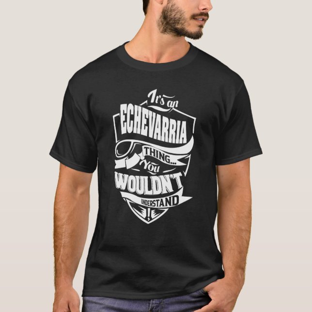 Camiseta Es una cosa de ECHEVARRIA (Anverso)