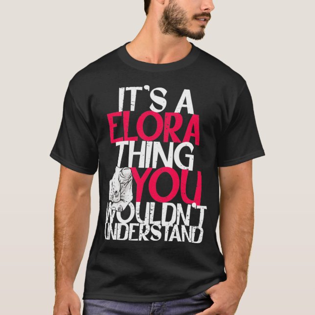 Camiseta Es una cosa de Elora que no entenderías de Pullove (Anverso)