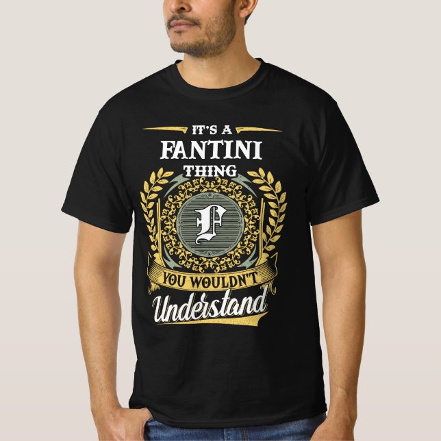 Camiseta Es una Cosa de FANTINI que No Entenderías (Anverso)