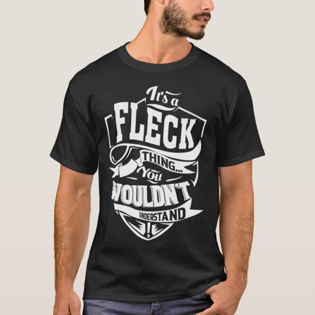 Camiseta Es una cosa de FLECK (Anverso)