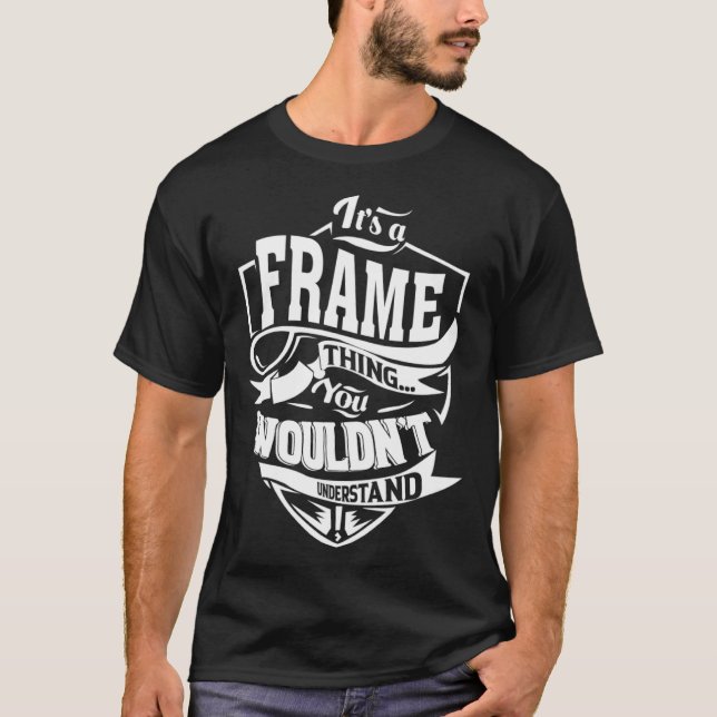 Camiseta Es una cosa de FRAME (Anverso)