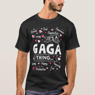 Camiseta Es una cosa de Gaga que dice "Abuelas Cutas"
