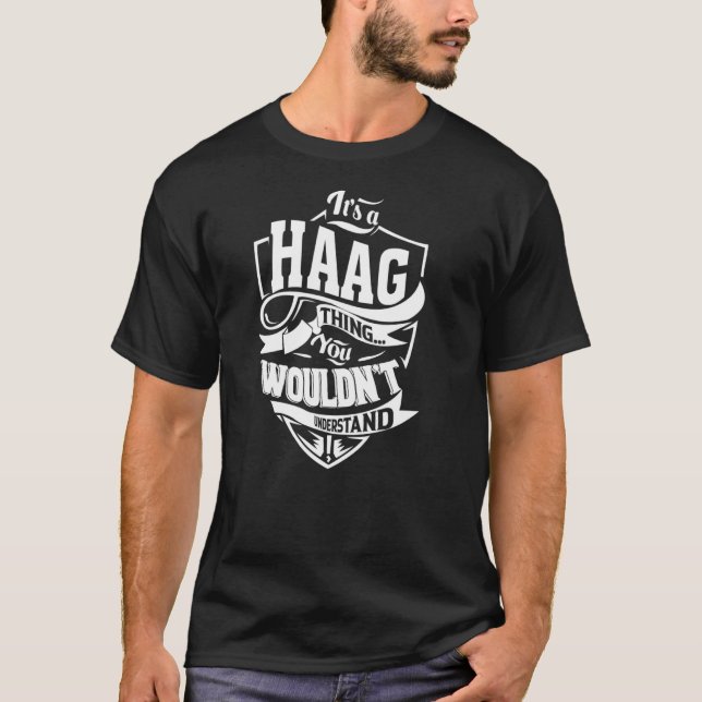 Camiseta Es una cosa de HAAG (Anverso)