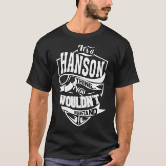 Camiseta Es una cosa de Hanson