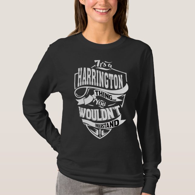 Camiseta Es una cosa de Harrington (Anverso)