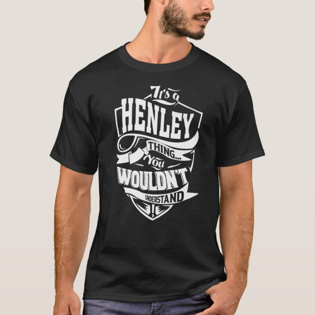Camiseta Es una cosa de Henley (Anverso)