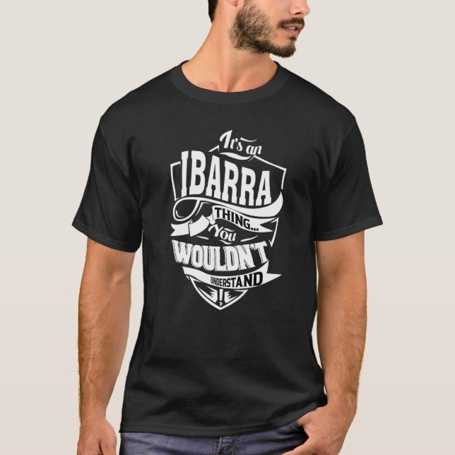 Camiseta Es una cosa de Ibarra (Anverso)