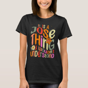 Camiseta Es una cosa de José que no entenderías Groovy F