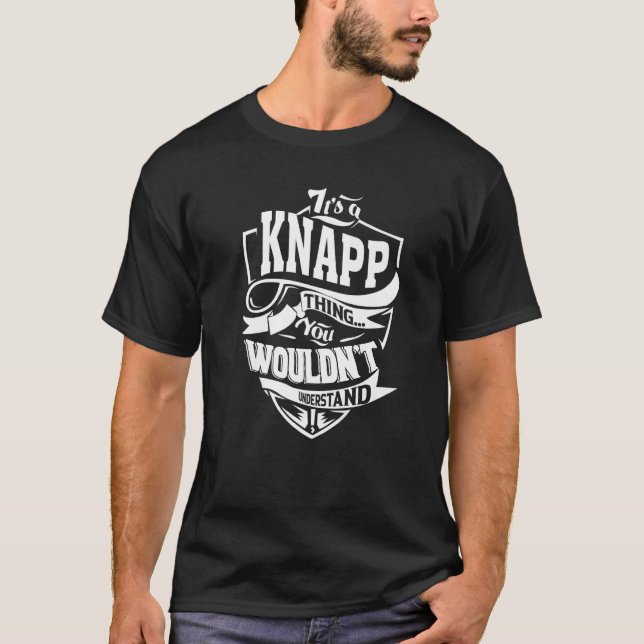 Camiseta Es una cosa de Knapp (Anverso)