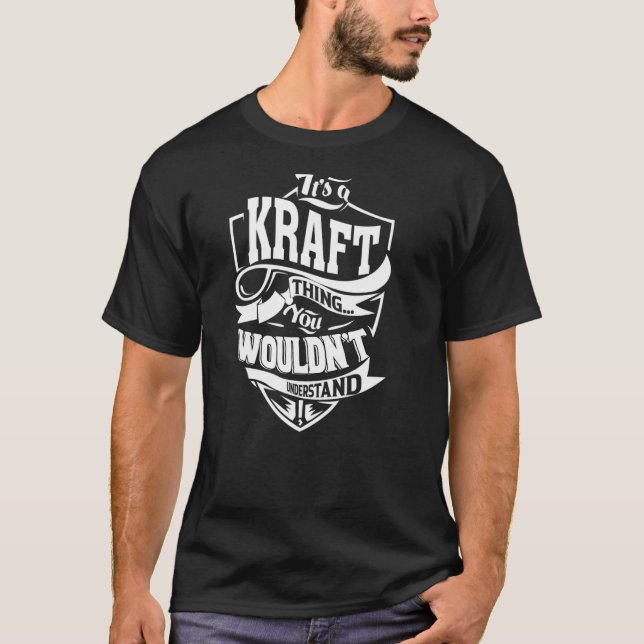 Camiseta Es una cosa de KRAFT (Anverso)