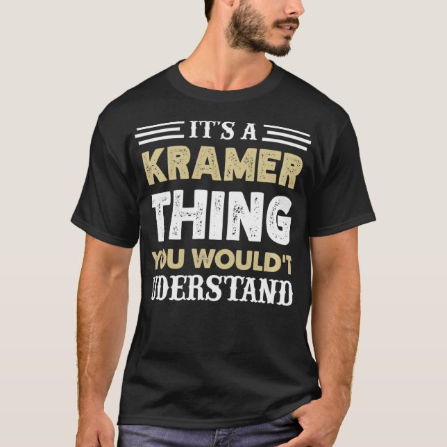 Camiseta Es una cosa de Kramer que no entenderías a Matchi (Anverso)