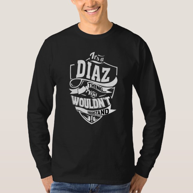 Camiseta Es una cosa de la Díaz (Anverso)