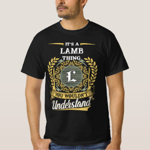 Camiseta Es una Cosa de LAMB que No Entenderías