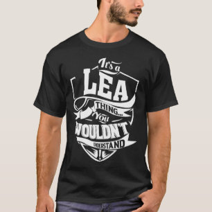 Camiseta Es una cosa de LEA