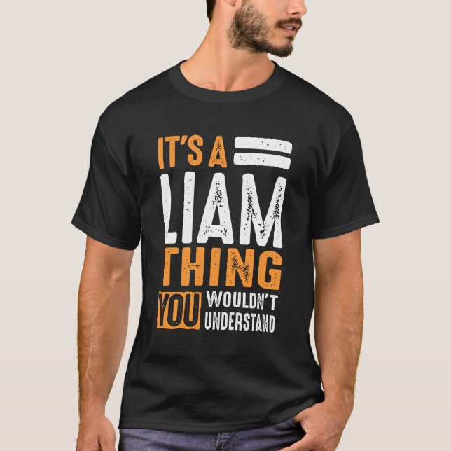 Camiseta Es una cosa de Liam (Anverso)