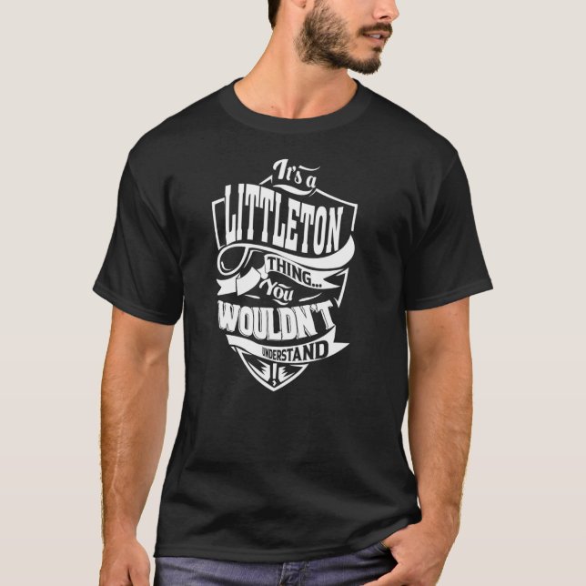 Camiseta Es una cosa de LITTLETON (Anverso)