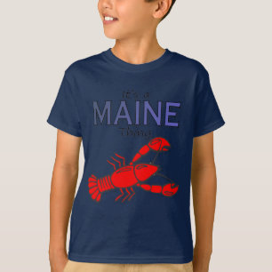 Camiseta Es una cosa de Maine - langosta