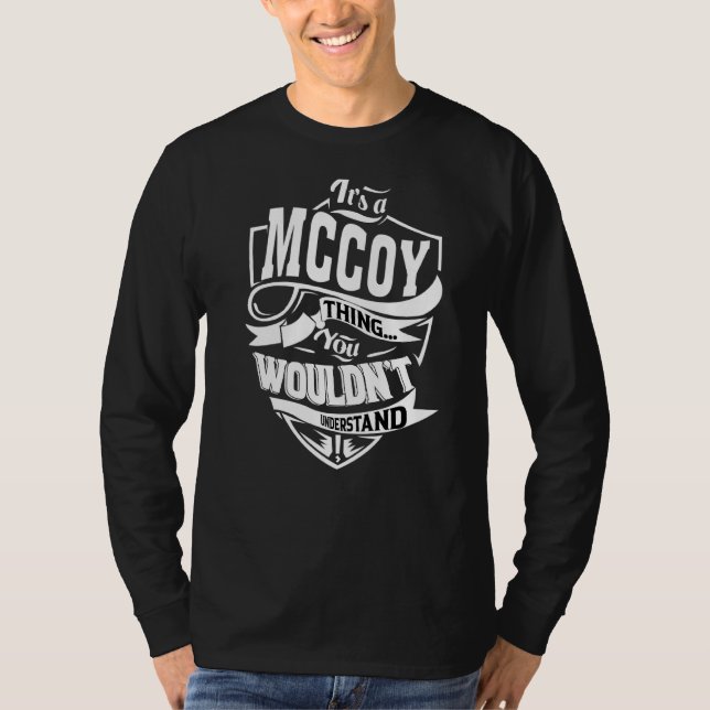 Camiseta Es una cosa de Mccoy (Anverso)