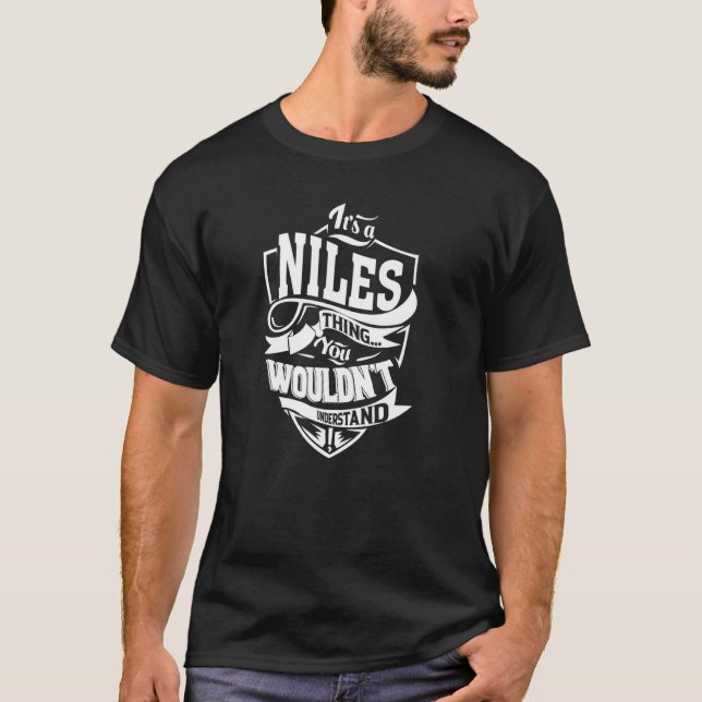 Camiseta Es una cosa de NILES (Anverso)