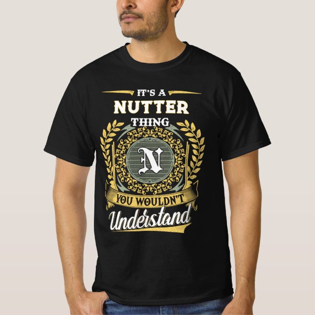 Camiseta Es una Cosa de NUTTER que no entenderías (Anverso)