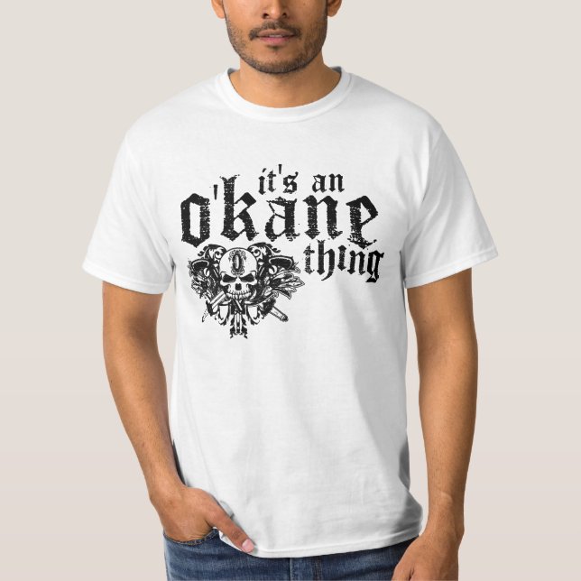 Camiseta Es una cosa de O'Kane (Anverso)