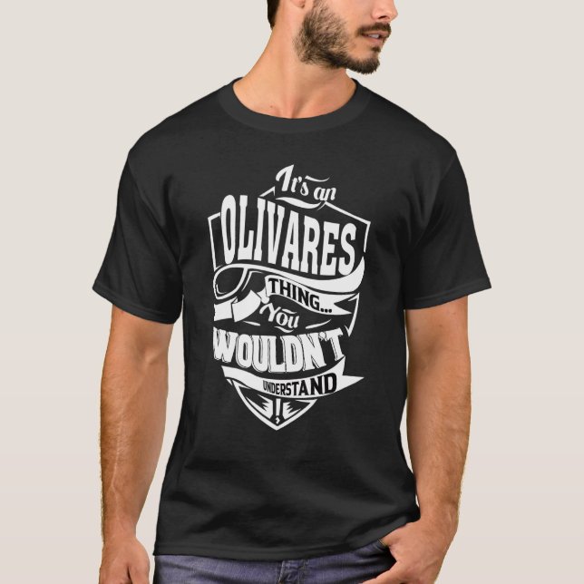Camiseta Es una cosa de Olivares   (Anverso)