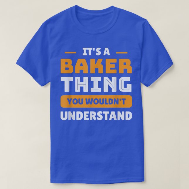 Camiseta Es una cosa de panadería que no entenderías (Diseño del anverso)