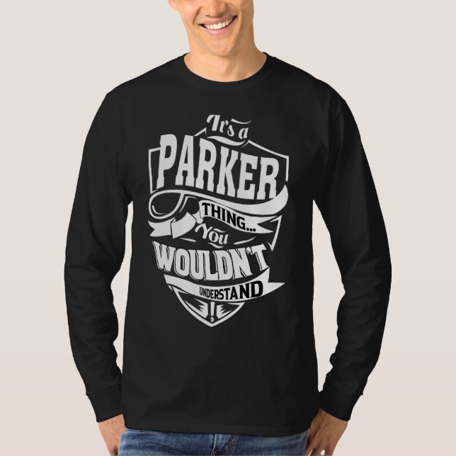 Camiseta Es una cosa de Parker (Anverso)